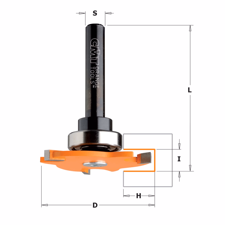 Fraise disque avec siège conique + support de fraisage, HW 923.350.11A