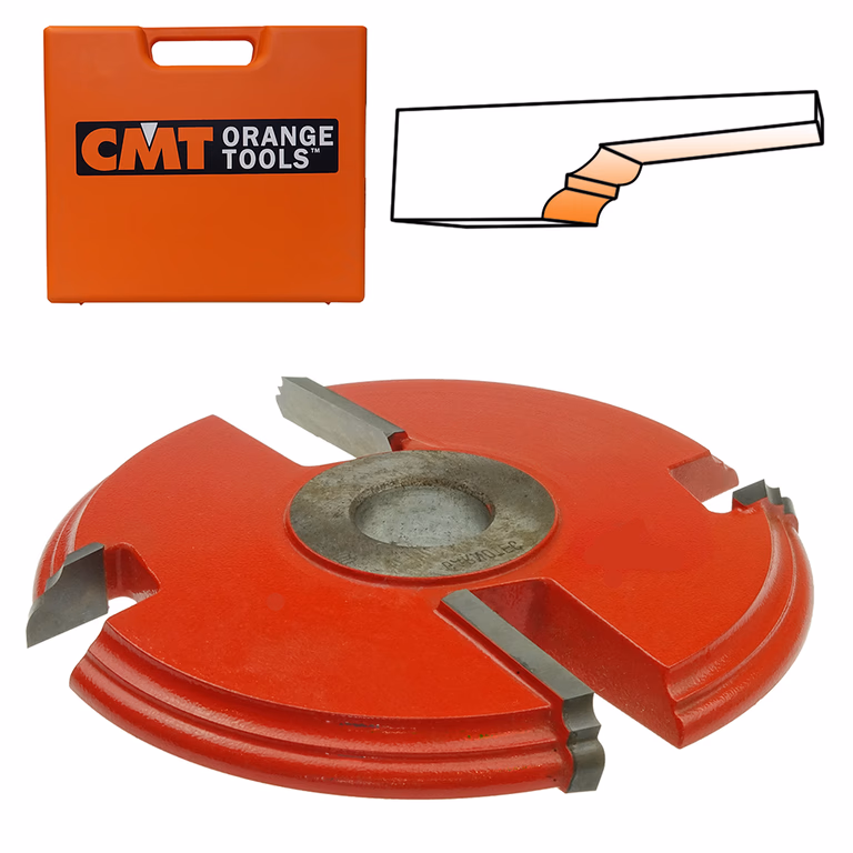Porte-outils plate-bande D=180mm B=30mm Hd=65mm · TE601.10.SX.30.Z2+2