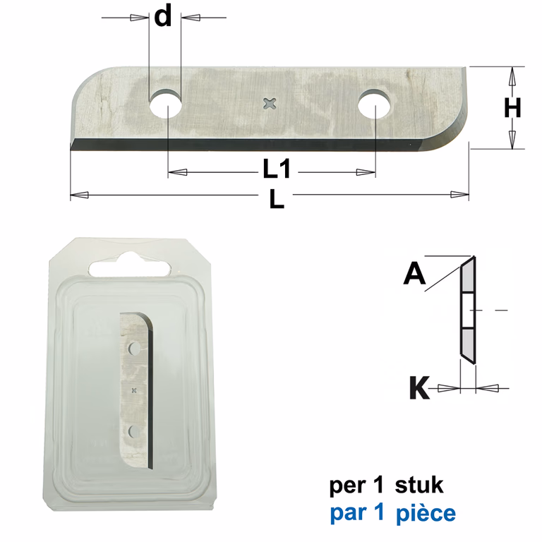 HWM couteaux de profil, art. 05102