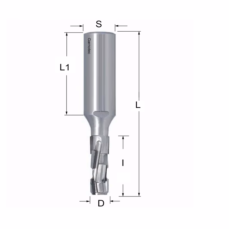 Fraise diamantée PCD Z2+2 Nesting