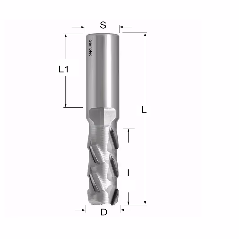 Fraise diamantée PCD Z2+2 Nesting PRO