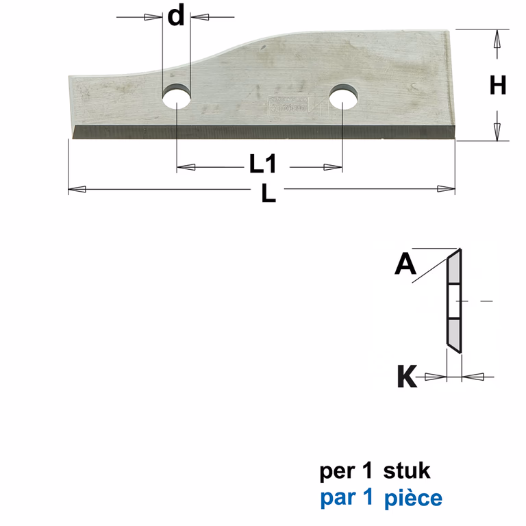 HWM couteaux de profil, art. 05105