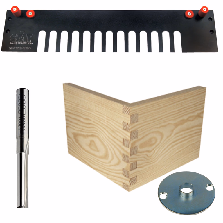 Gabarit pour assemblage en bouvetage set · CMT300-T080-SET