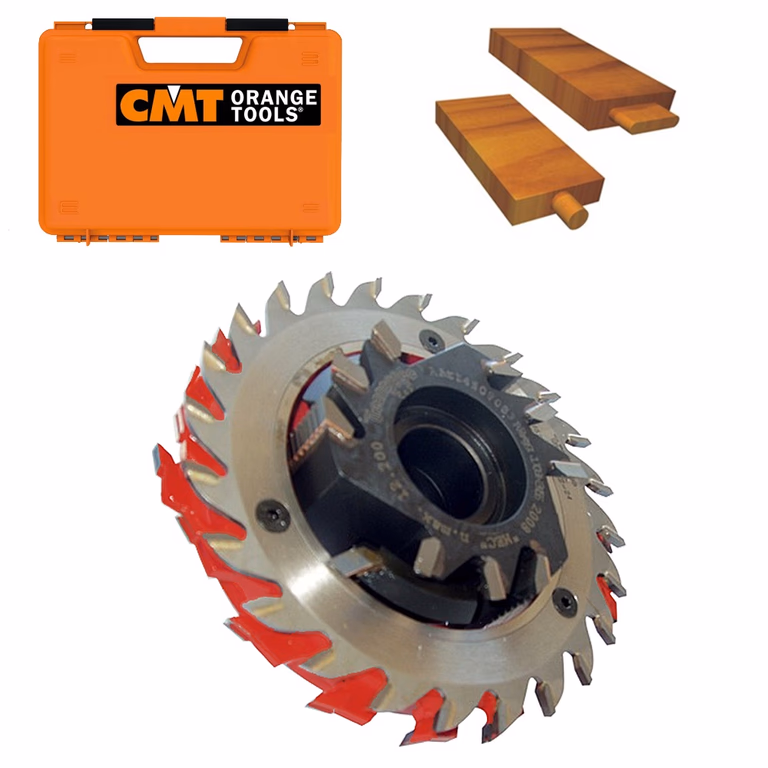 Frees voor het maken van pennen op een meubelmachine HW D=125mm B=25mm