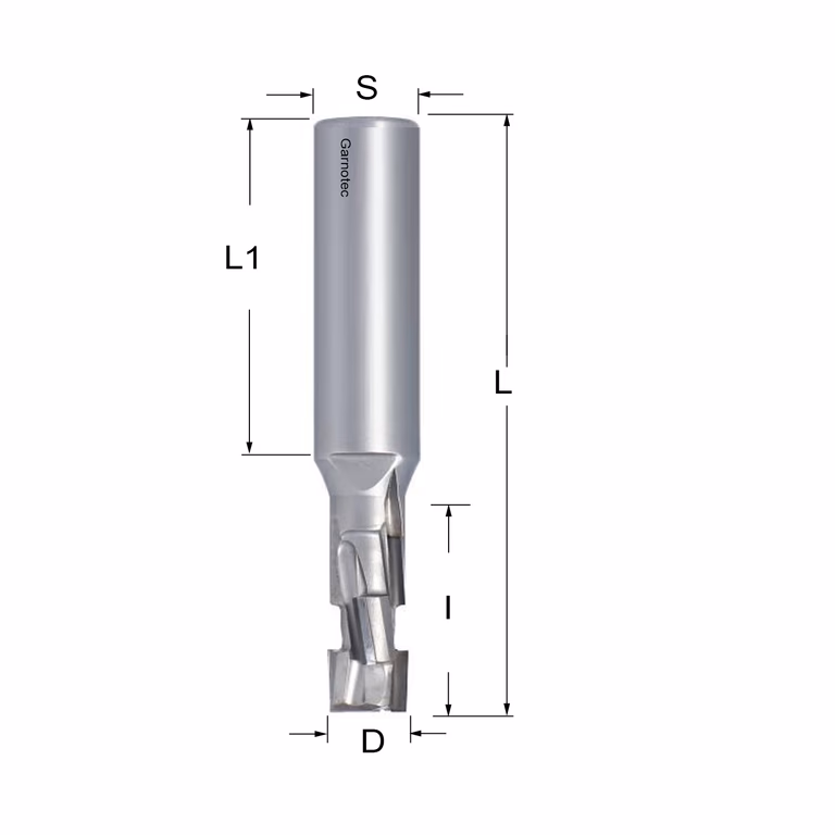 Fraise diamantée PCD Z2+2 Nesting