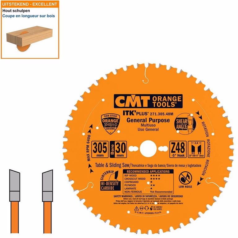 Lame ultra-fine longitudinale/transversale 271.305.48M
