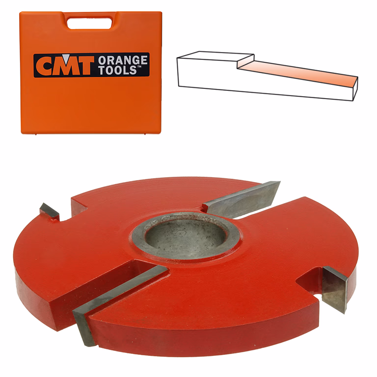 Porte-outils plate-bande D=220mm B=50mm Hd=75mm · TE601.03.DX.50.Z2+2