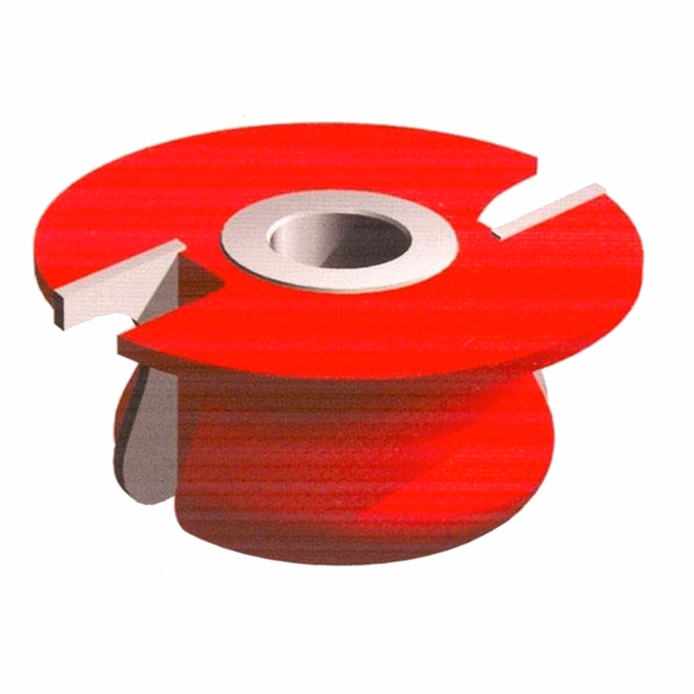 Handgreep profielfrees met gebraseerde plaketten in HW D=160mm B=50mm Hd=45mm · TE110.01.50