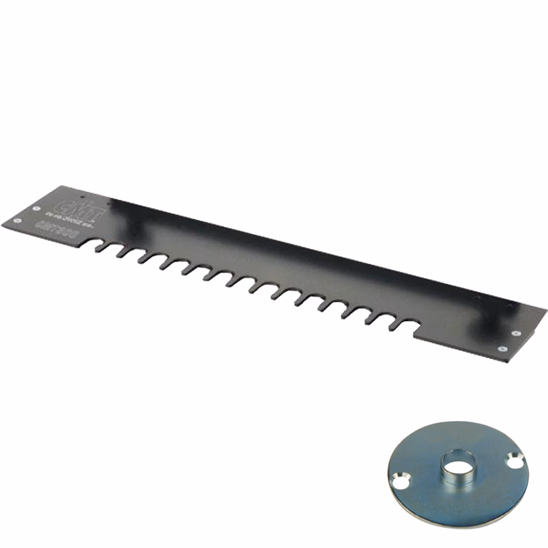Demi-queue d’aronde ouverte 300 mm, tige 12,7 · CMT300-T128