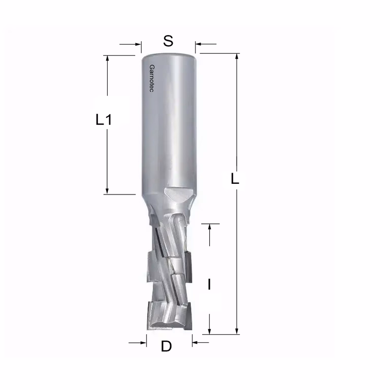 Fraise diamantée PCD Z2+2 Nesting