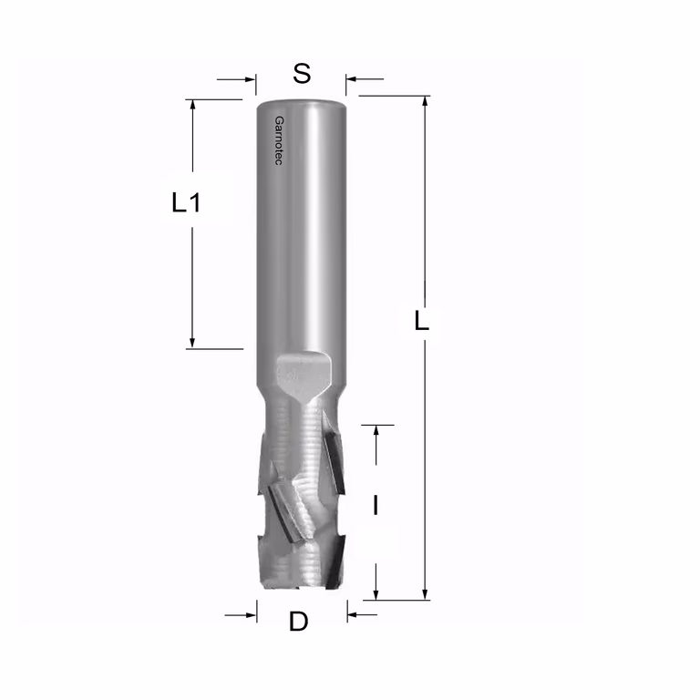 Fraise diamantée PCD Z2+2 Nesting PRO