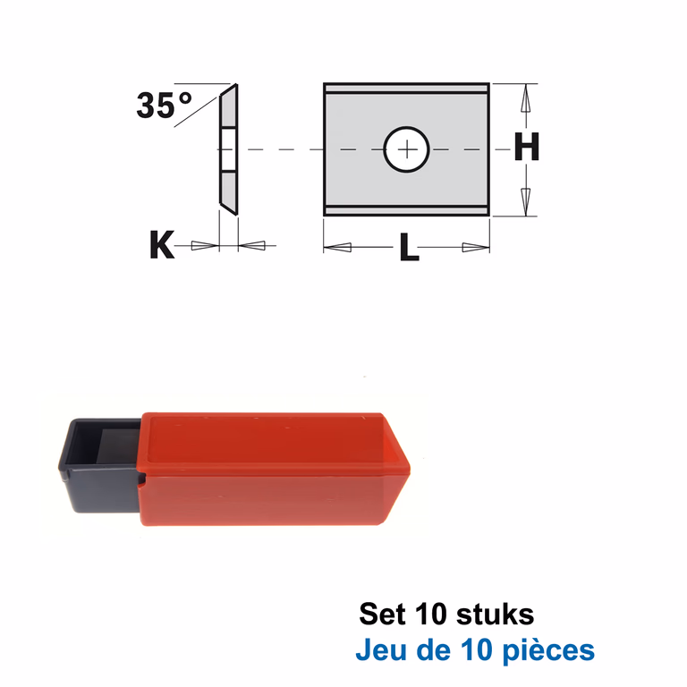 HWM couteaux 14mm (par 10 pc.)