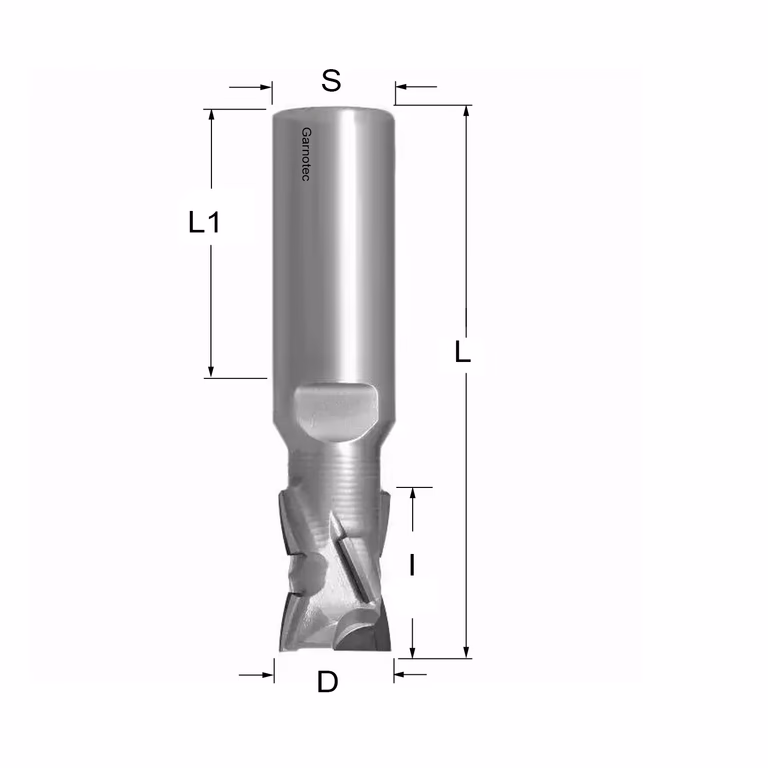 Fraise diamantée PCD Z2+2 Nesting PRO