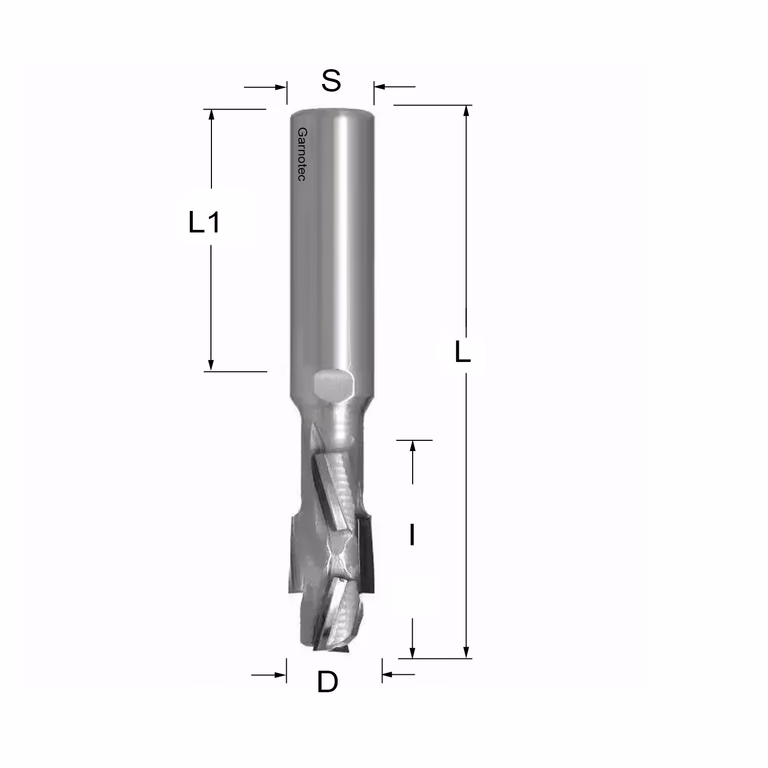 Fraise diamantée PCD Z2+2 Nesting PRO