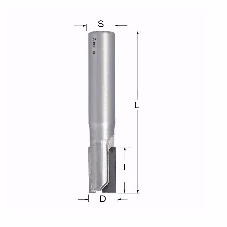 Fraise diamantée avec paquet de coupe négatif et positif PCD Z2+1