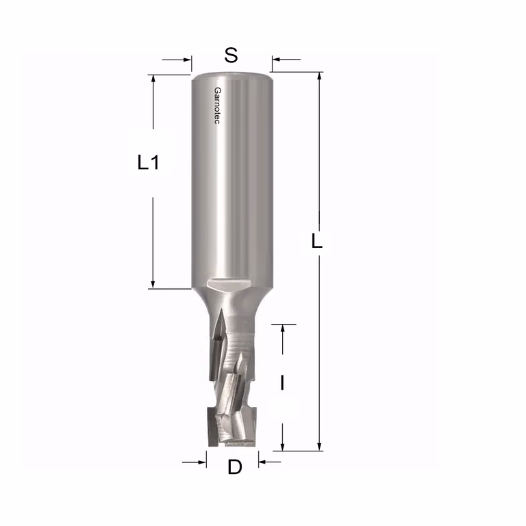 Fraise diamantée PCD Z2+2 Nesting