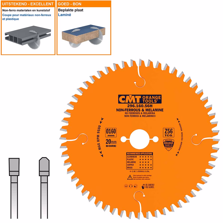 Scie circulaire pour métaux non ferreux et composite 296.160.56H