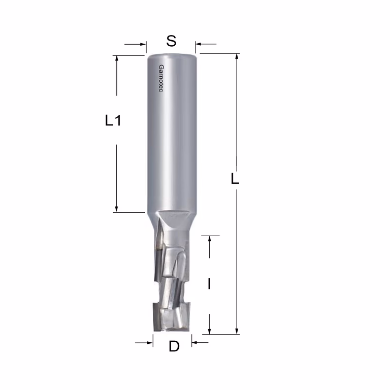 Fraise diamantée PCD Z2+2 Nesting