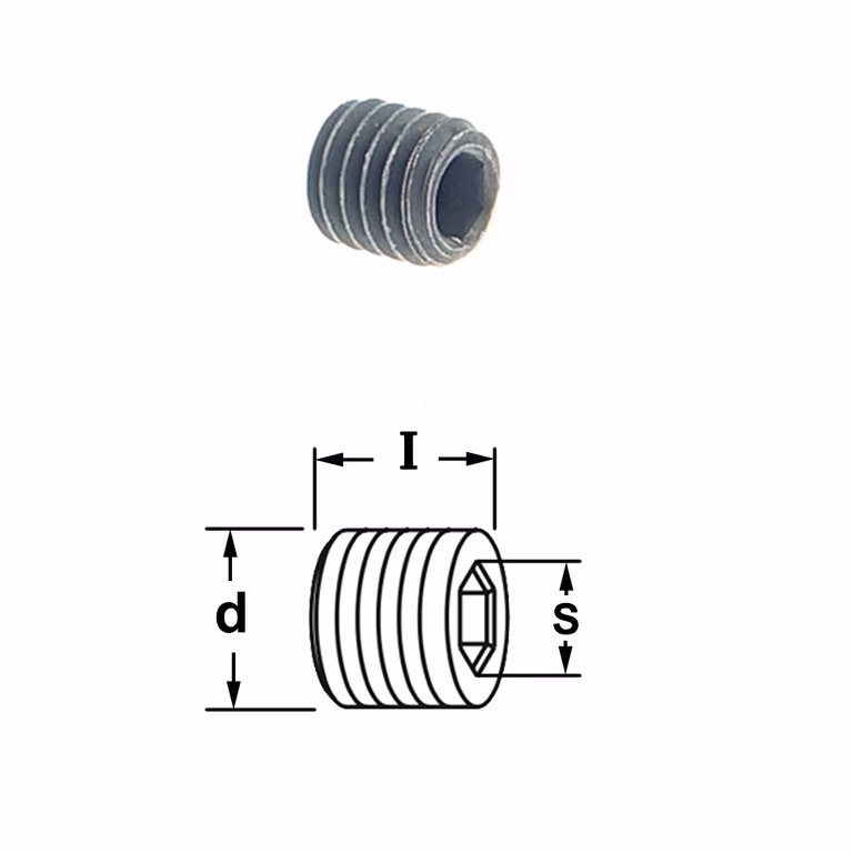 Boulon hexagonal avec surface de pression plate 990.060.00