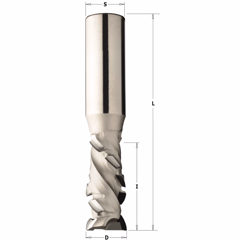 Mèches en diamant polycristalin DP Z1+1, 45° les plaquettes 140.720.61