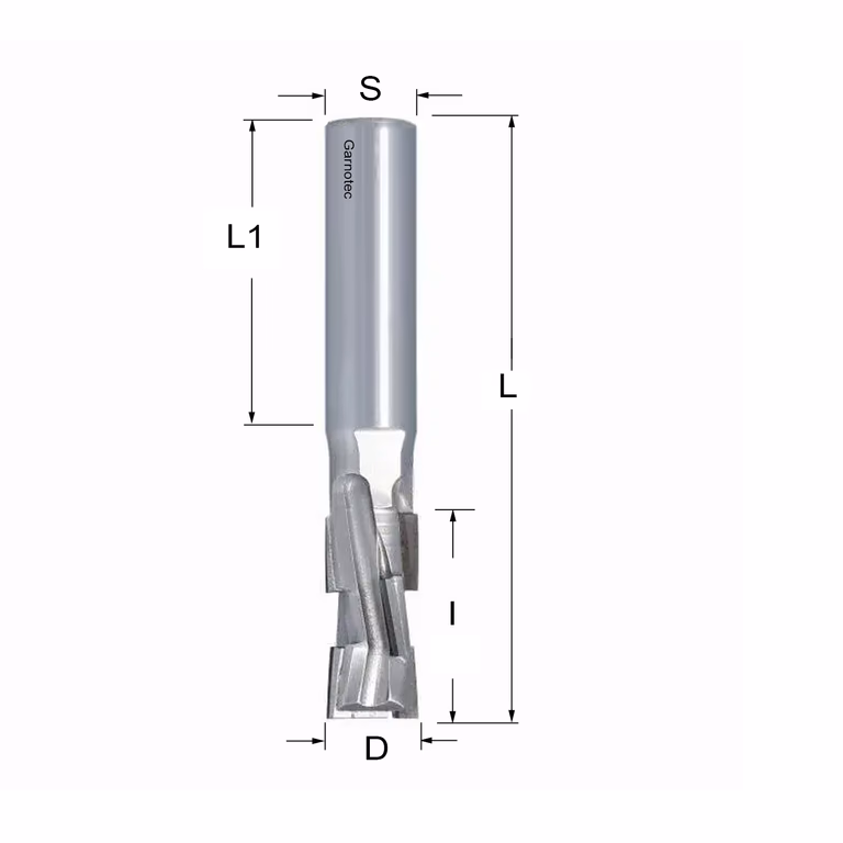 Fraise diamantée PCD Z2+2 Nesting