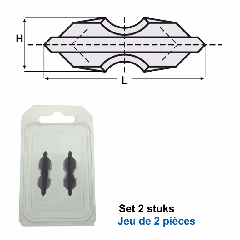 HWM couteaux (par 2 pc.)
