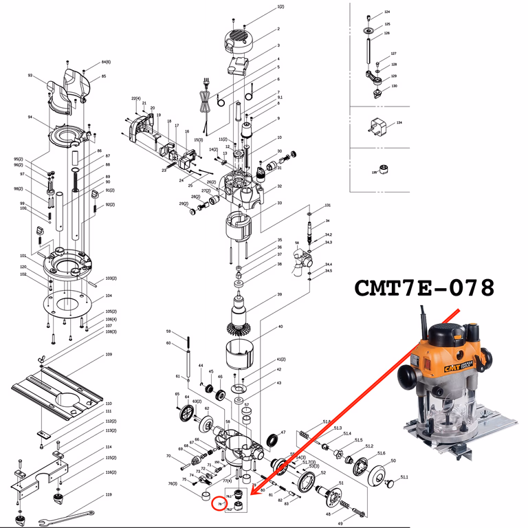 78_CHUCK SHAFT (TRA317A)