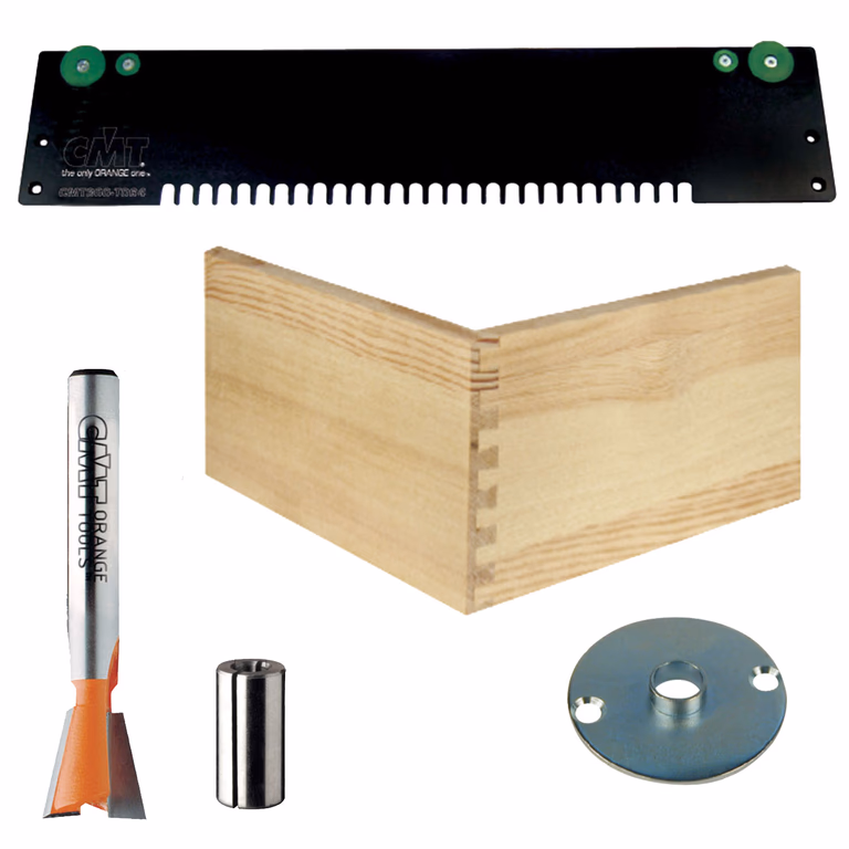 Gabarit pour midi assemblage queue d'aronde set · CMT300-T064-SET
