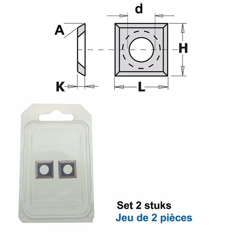 HWM couteaux (par 2 pc.)