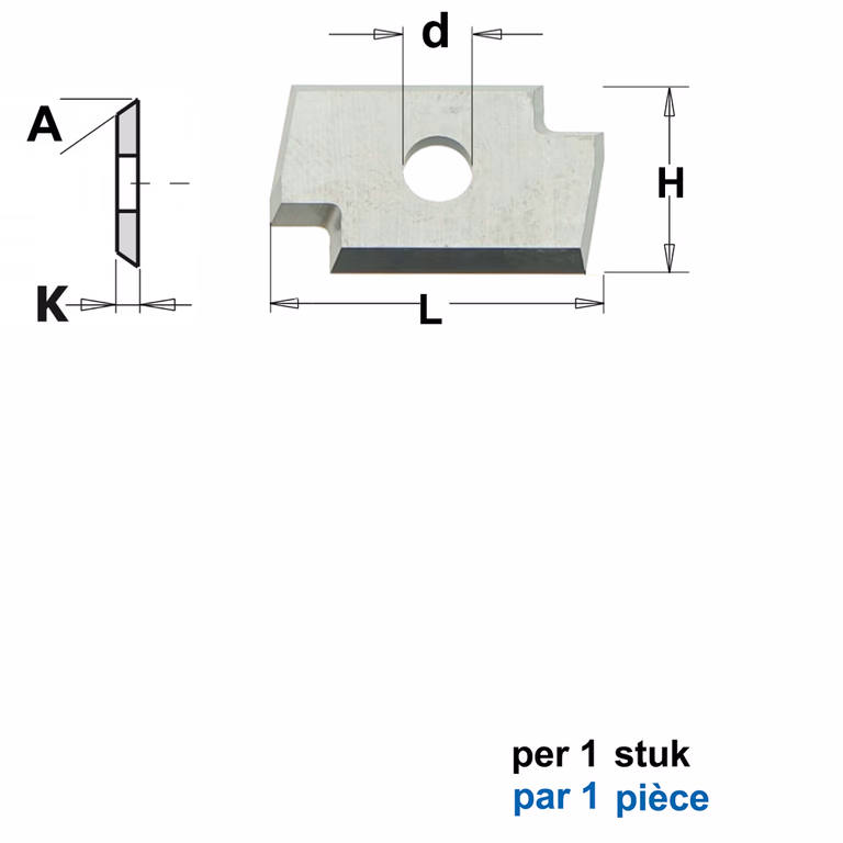 HWM couteaux de profil, art. 05102