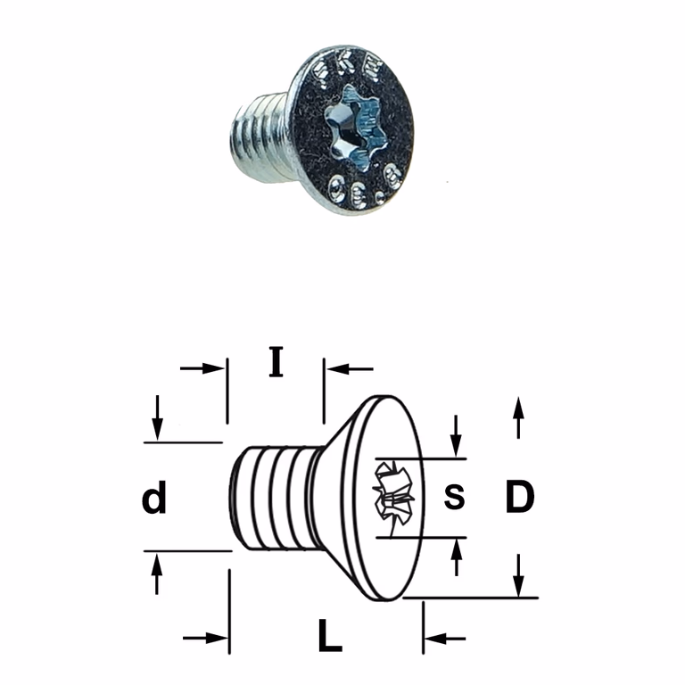 Conische torx bout 990.093.00