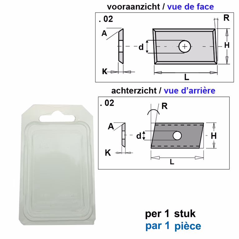 HWM couteaux (par 1 pc.)