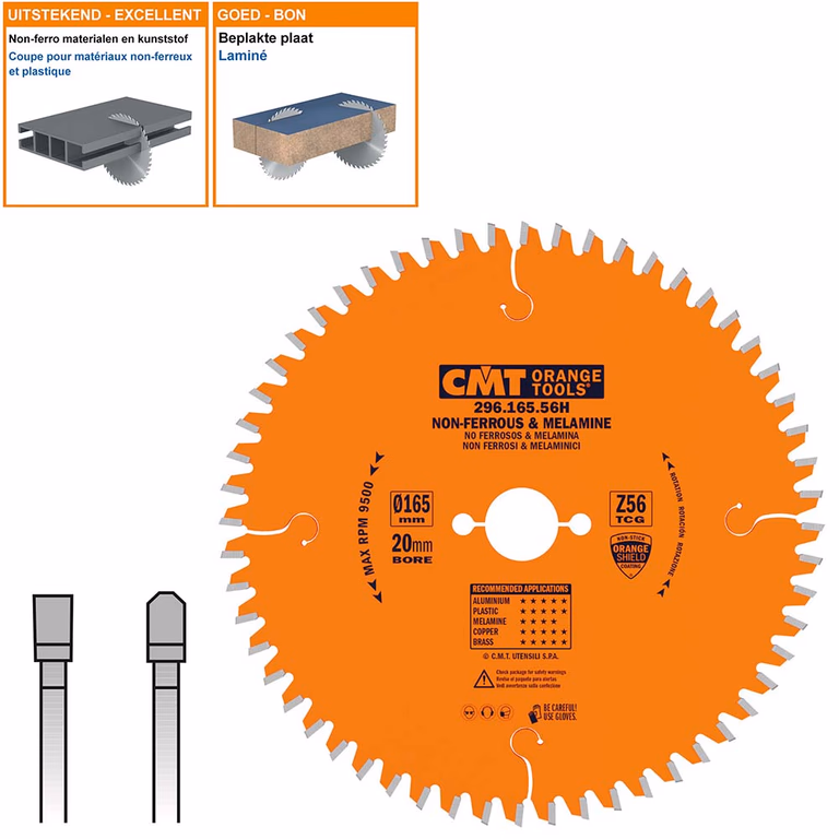 Scie circulaire pour métaux non ferreux et composite 296.165.56H