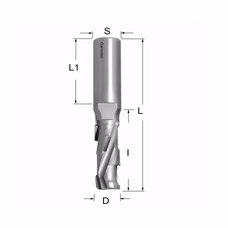 Fraise diamantée PCD Z1+1