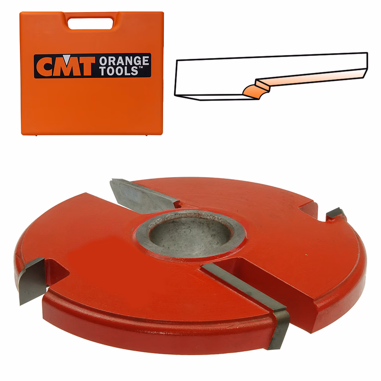 Porte-outils plate-bande D=200mm B=50mm Hd=65mm · TE601.08.SX.50.Z2+2