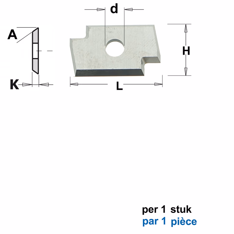 HWM couteaux de profil, art. 05102