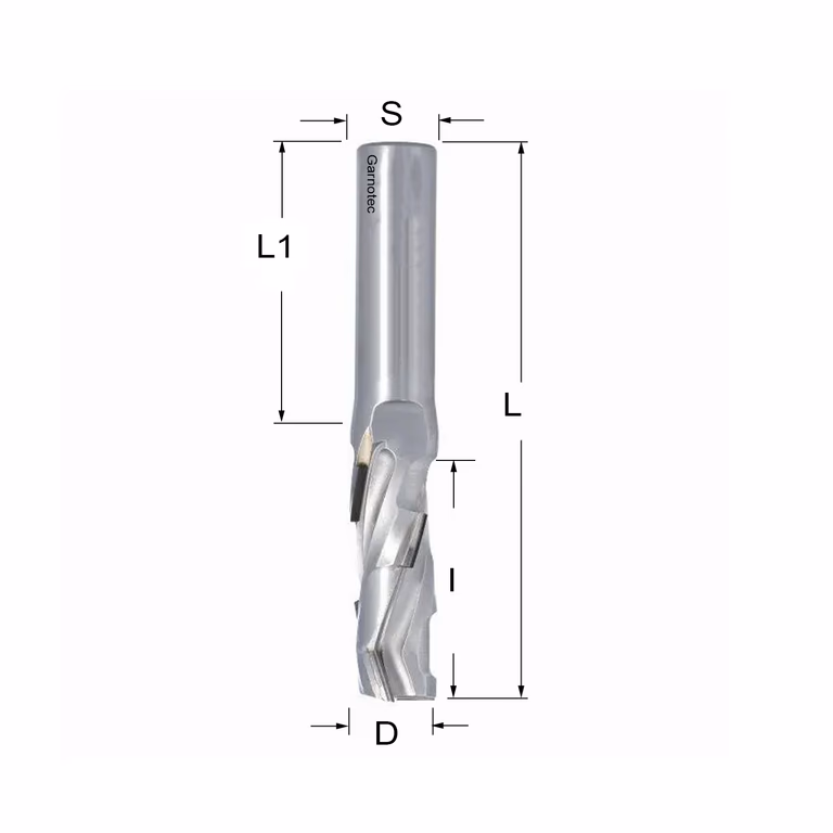Fraise diamantée PCD Z1+1