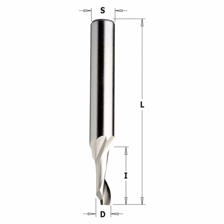 HSS 5% Fraise hélicoïdale pour aluminium et PVC, HSS 5% 211.050R