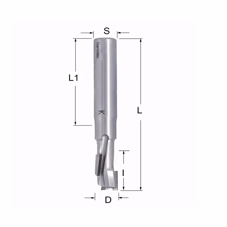 Fraise diamantée PCD Z1+1