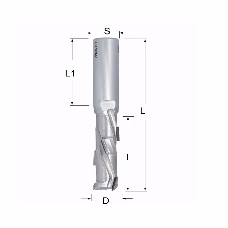 Fraise diamantée PCD Z1+1