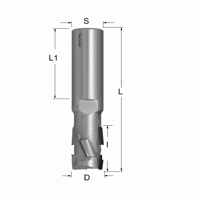 Fraise diamantée PCD Z2+2 Nesting PRO