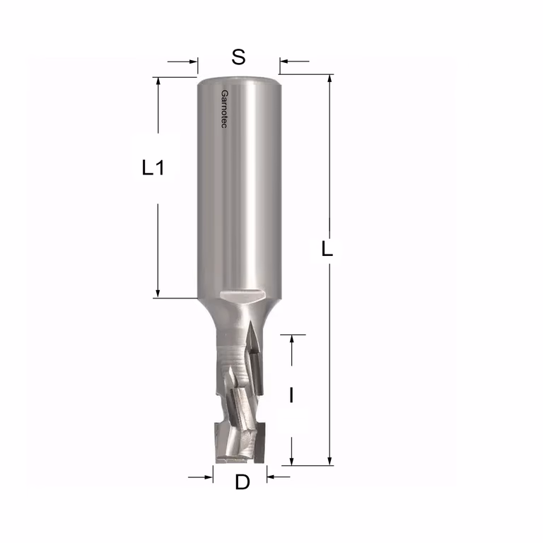 Fraise diamantée PCD Z2+2 Nesting
