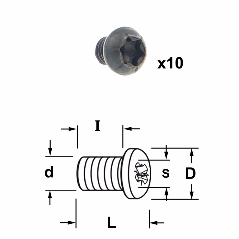Torx vis