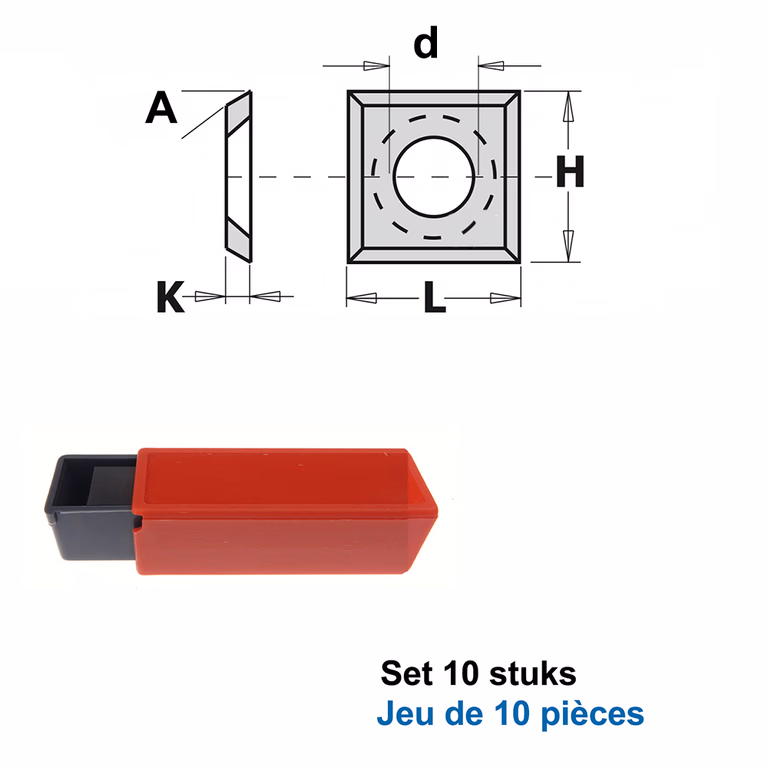 HWM couteaux (par 10 pc.)