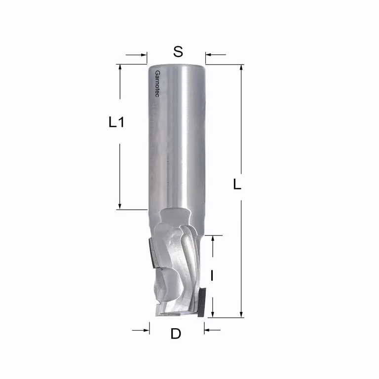 Fraise diamantée PCD Z1+1