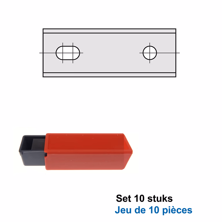 HWM couteaux 80mm (par 10 pc.)