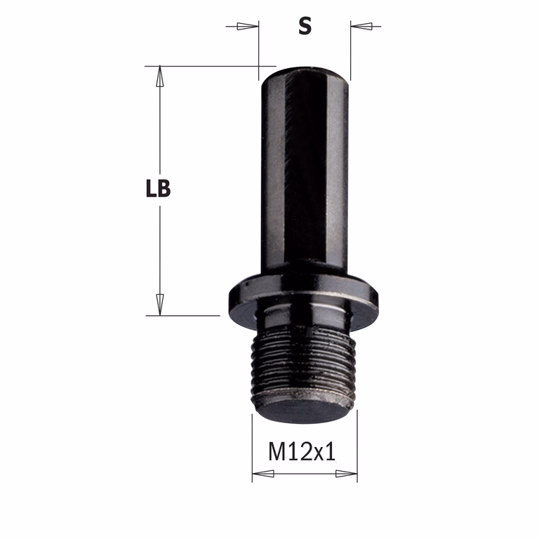 Adaptateur à méplat pour mèches interchangeables 511.270.02