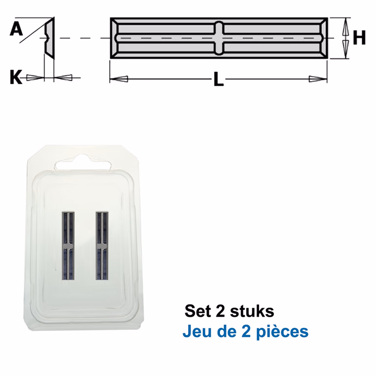 HWM couteaux (par 2 pc.)