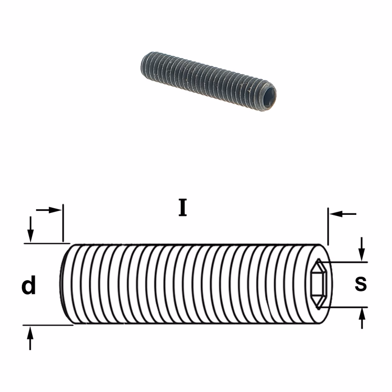 Boulon hexagonal avec surface de pression plate 990.091.00