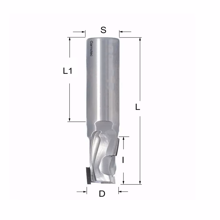 Fraise diamantée PCD Z1+1